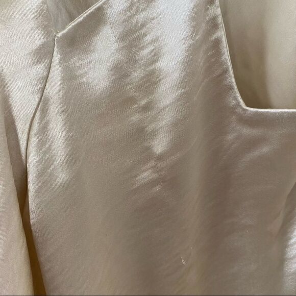 Nwt-asos DESIGN cami maxi slip dress in high shine satin with strappy back - Picture 15 of 16